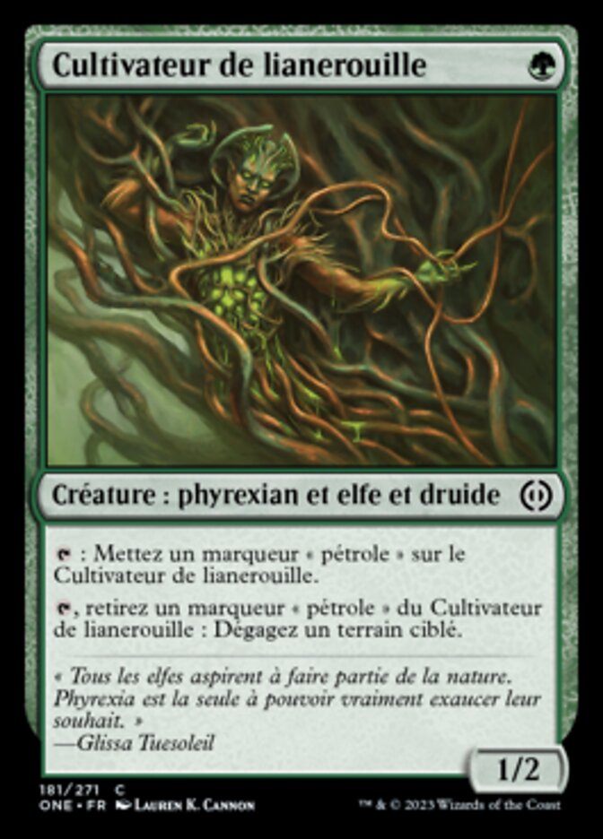 Cultivateur de lianerouille