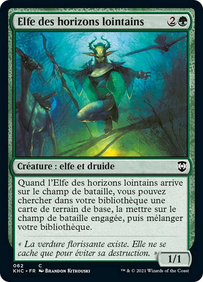 Elfe des horizons lointains