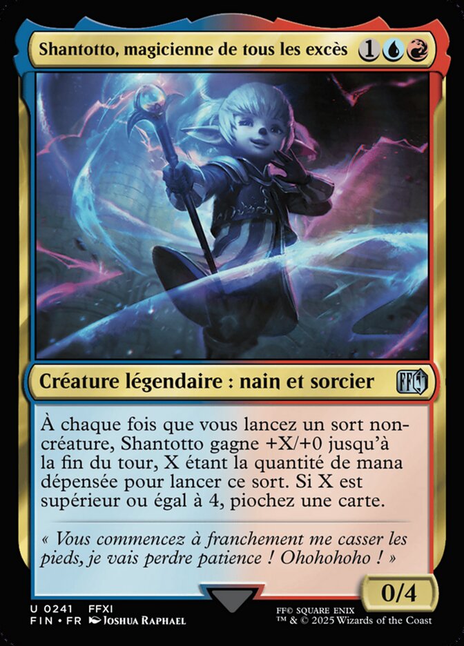 Shantotto, magicienne de tous les excès