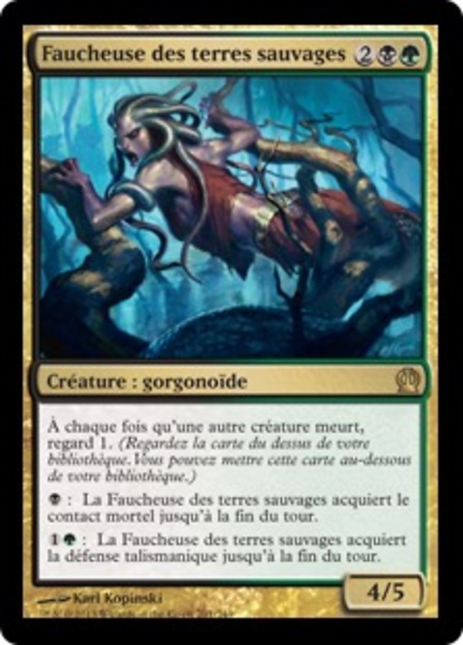 Faucheuse des terres sauvages