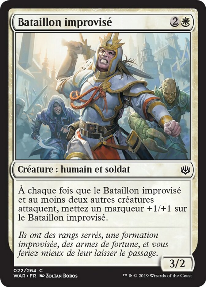 Bataillon improvisé