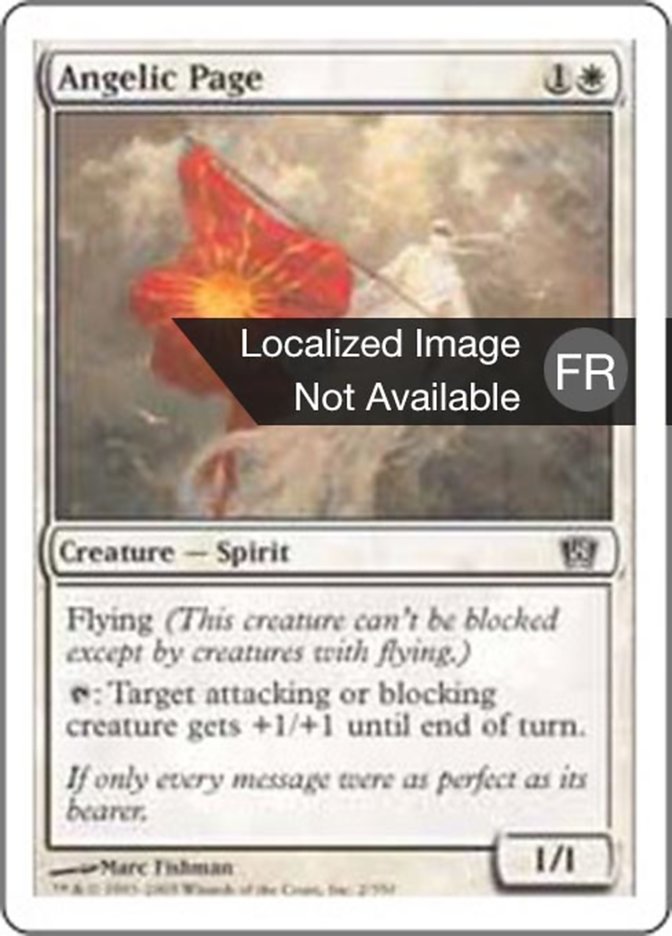 Page angélique