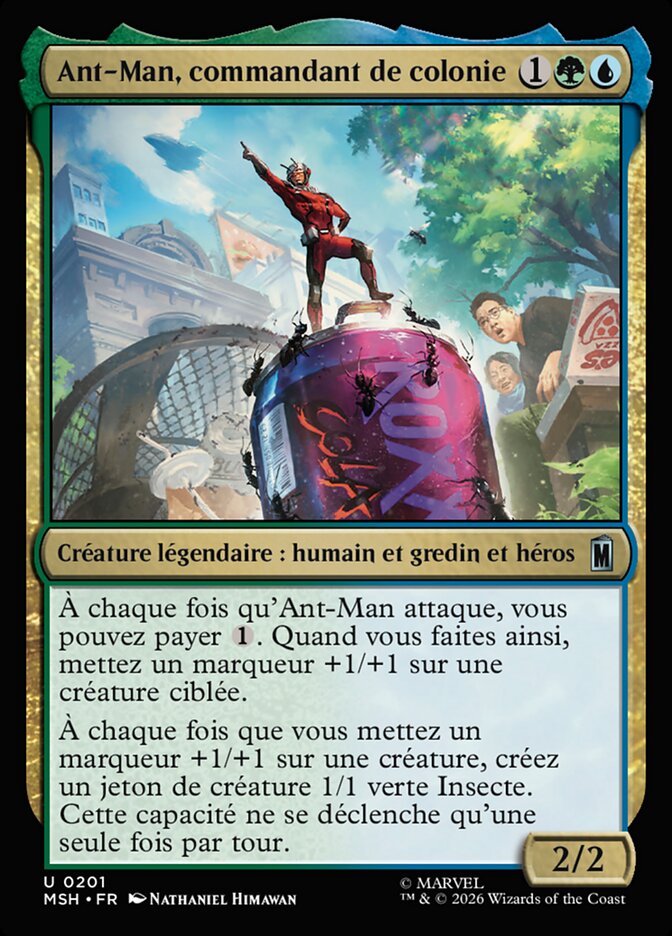 Ant-Man, commandant de colonie
