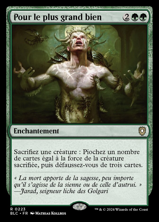 Pour le plus grand bien