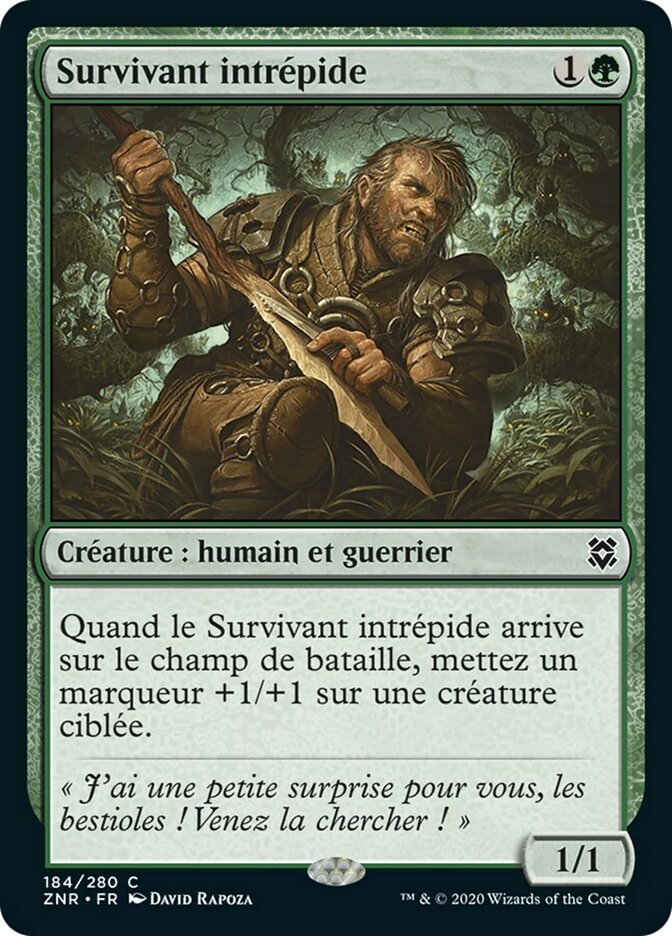 Survivant intrépide