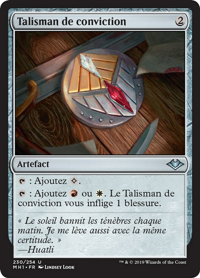 Talisman de conviction