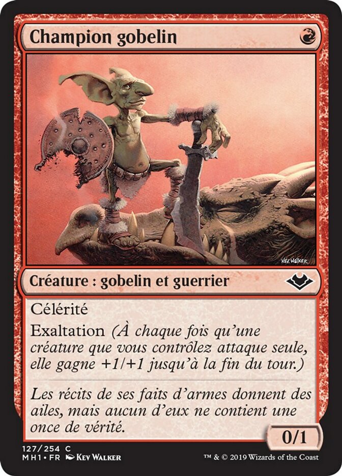 Champion gobelin