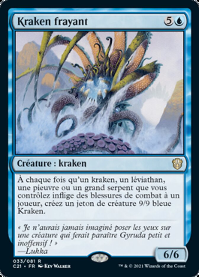 Kraken frayant