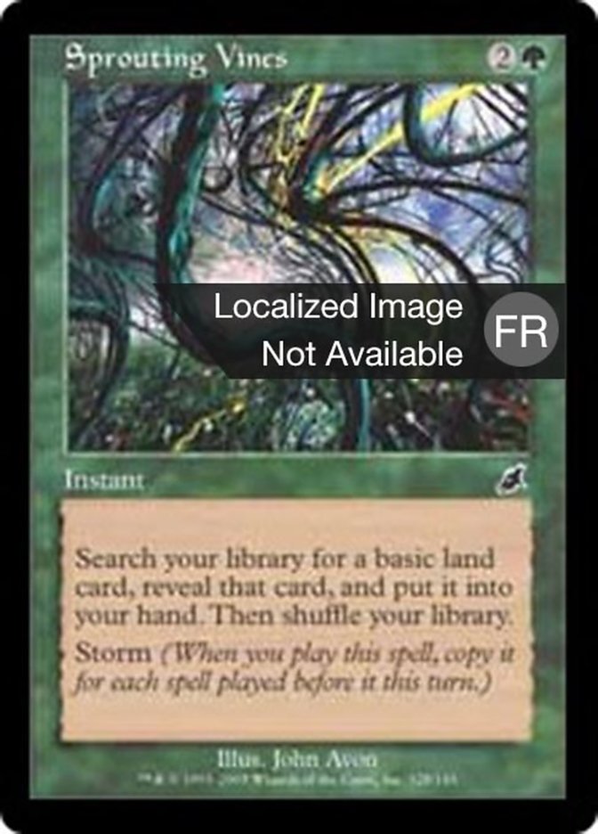 Vignes bourgeonnantes