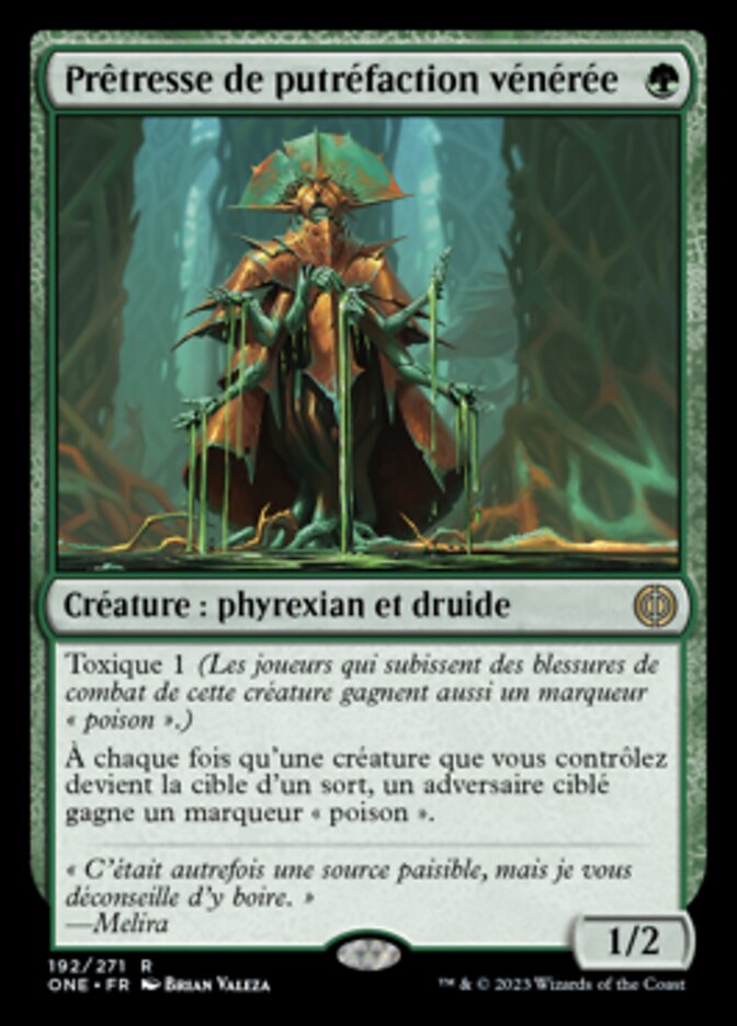 Prêtresse de putréfaction vénérée