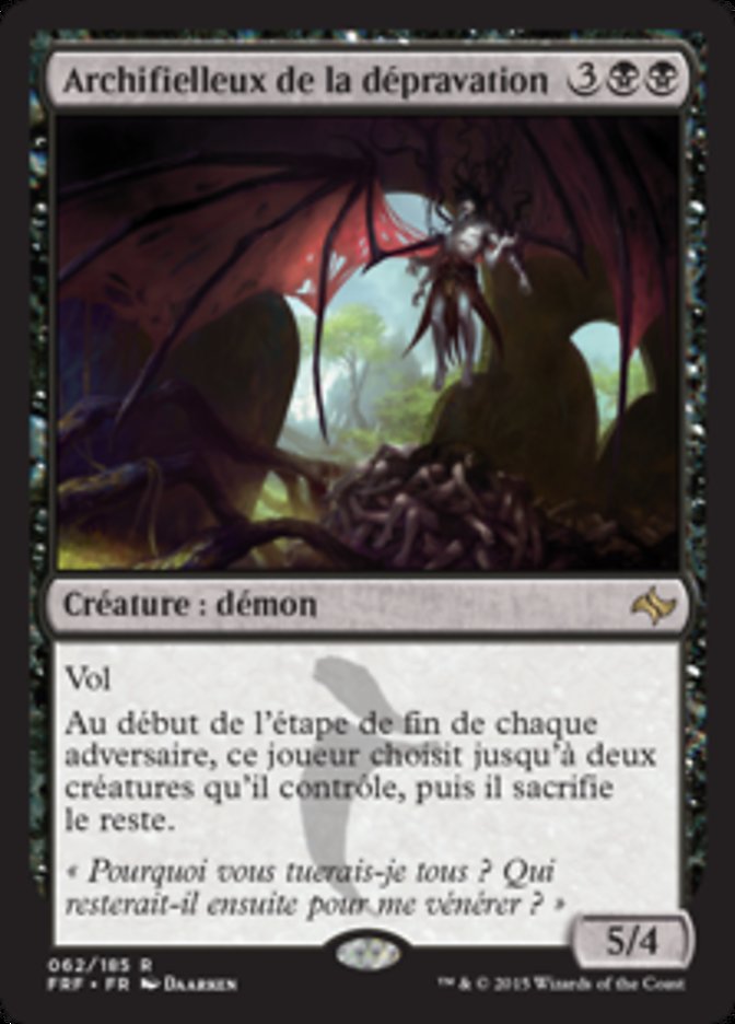 Archifielleux de la dépravation