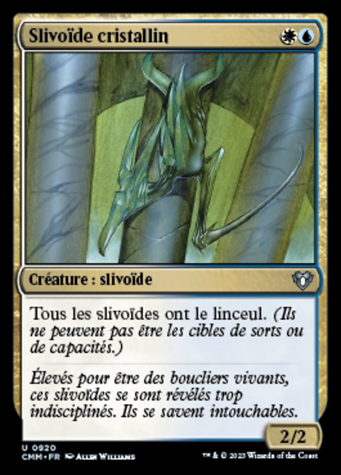 Slivoïde cristallin