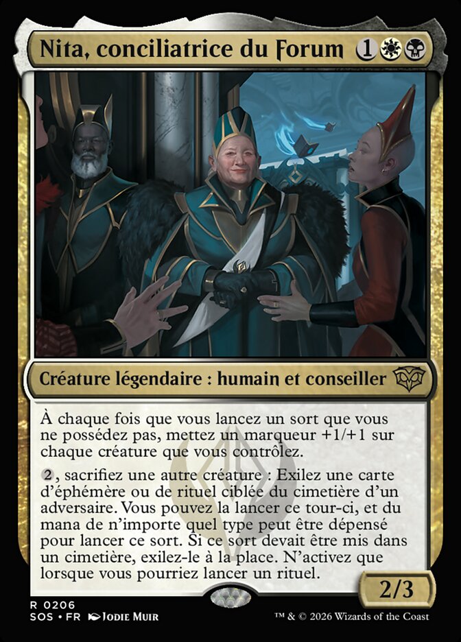Nita, conciliatrice du Forum