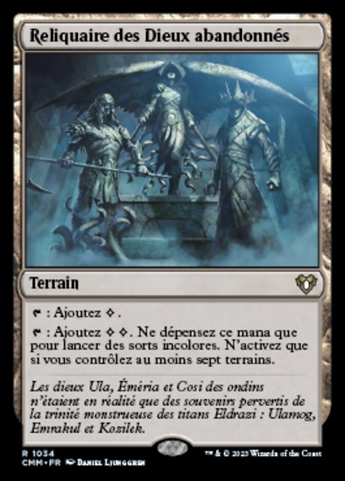 Reliquaire des Dieux abandonnés