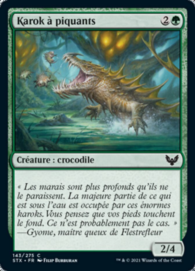 Karok à piquants