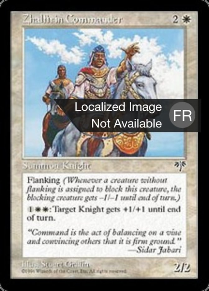 Commandant zhalfirin