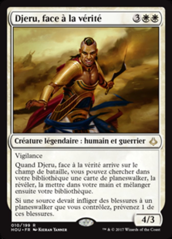Djeru, face à la vérité