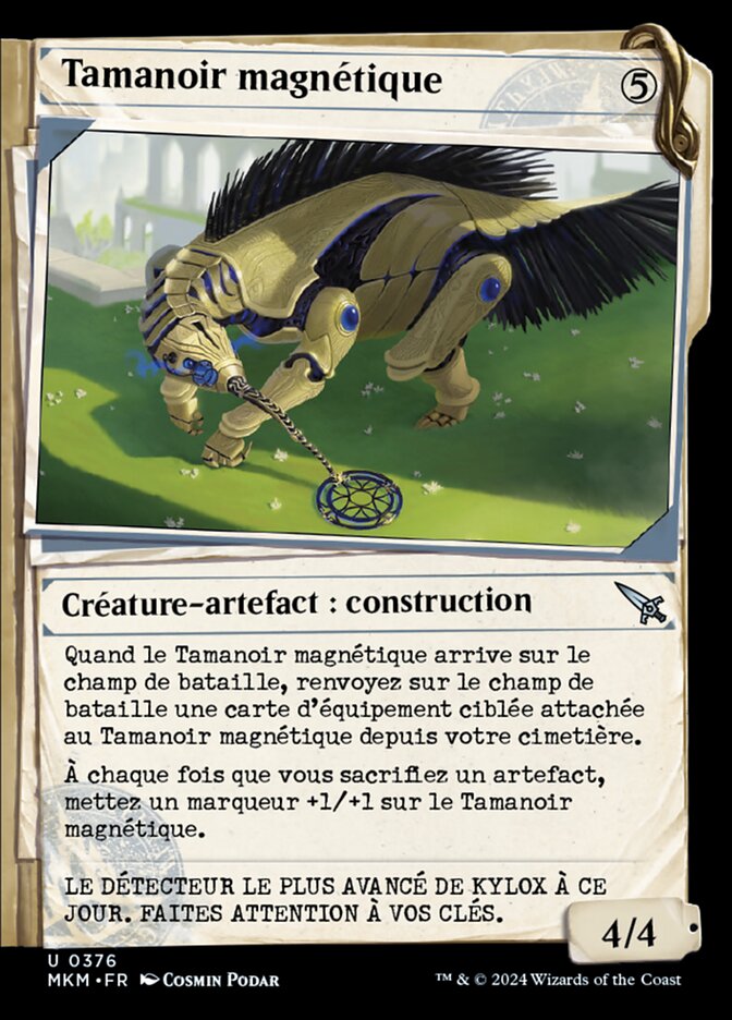 Tamanoir magnétique