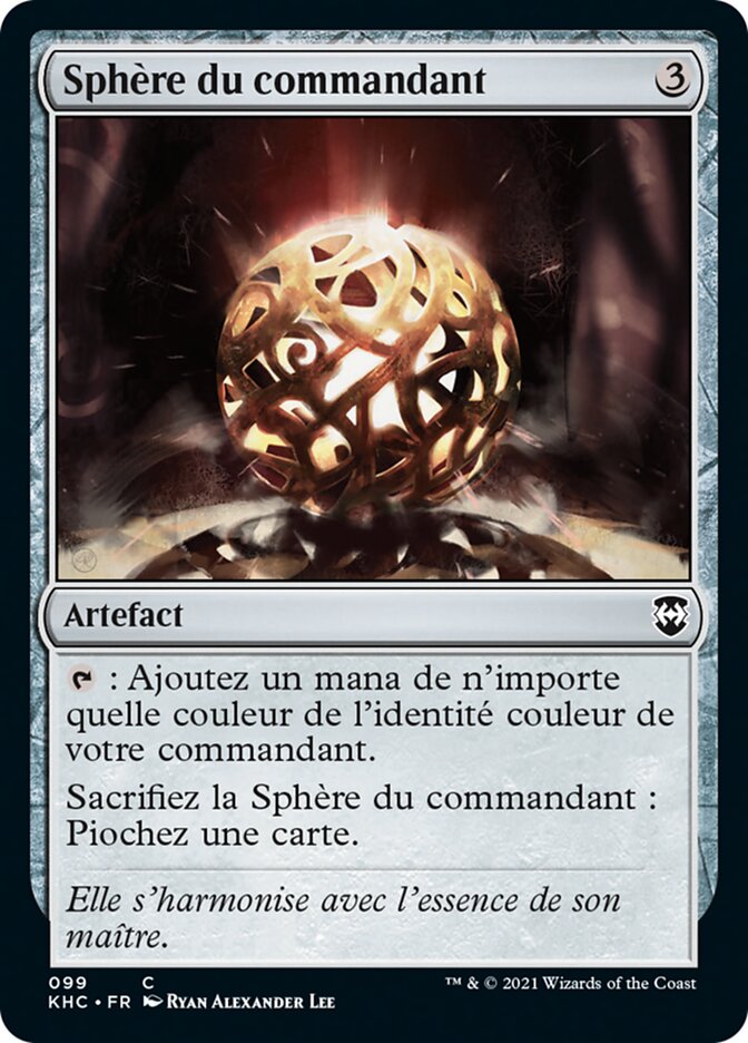 Sphère du commandant