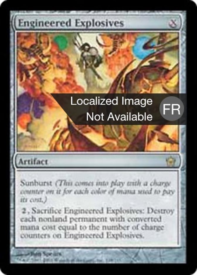 Explosifs artificiels