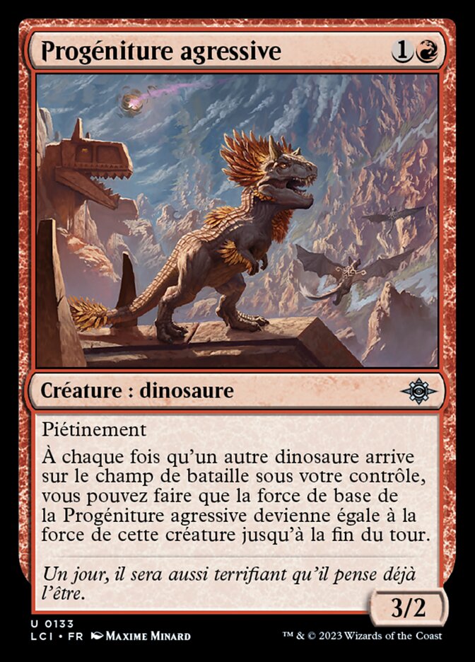 Progéniture agressive