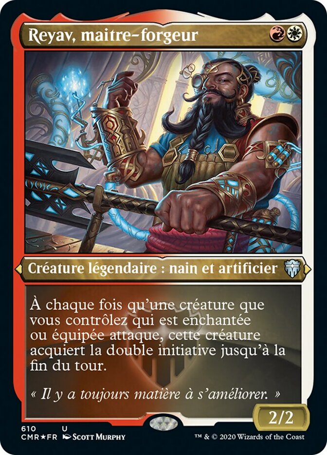 Reyav, maitre-forgeur