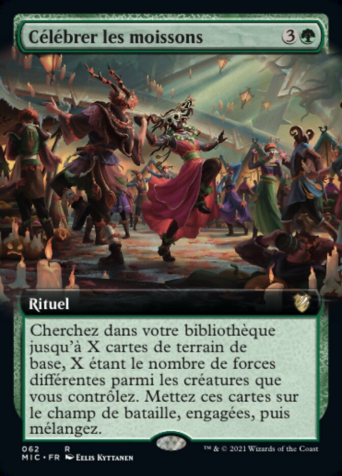 Célébrer les moissons