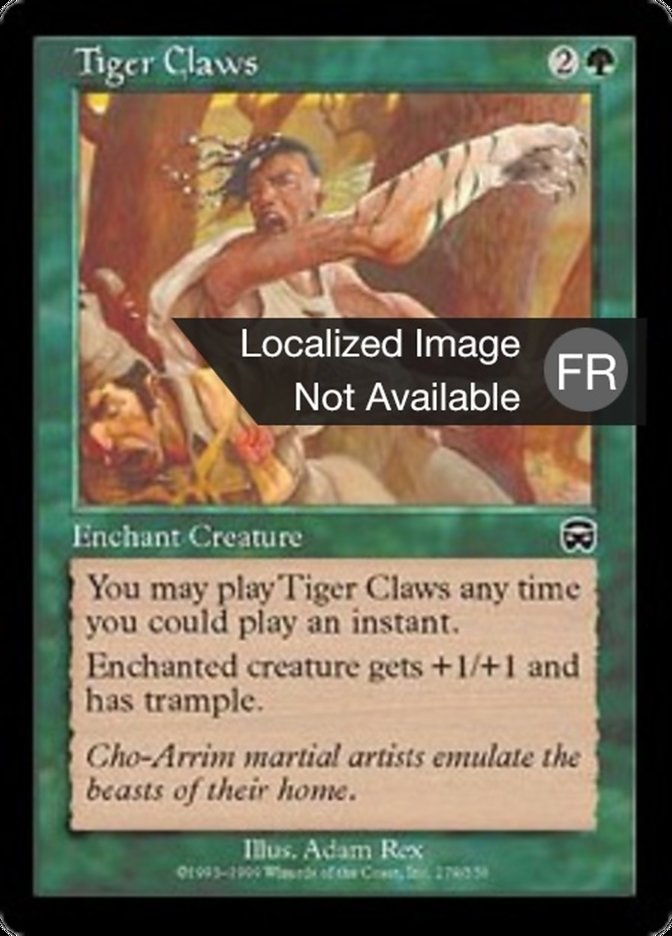 Griffes du tigre
