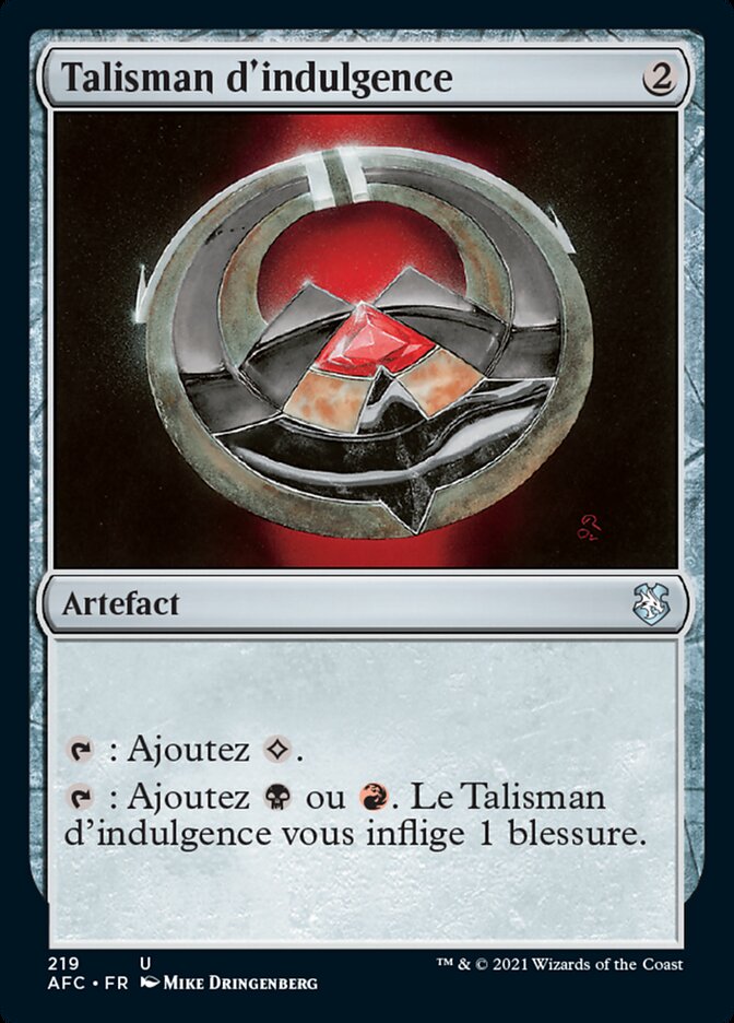 Talisman d'indulgence