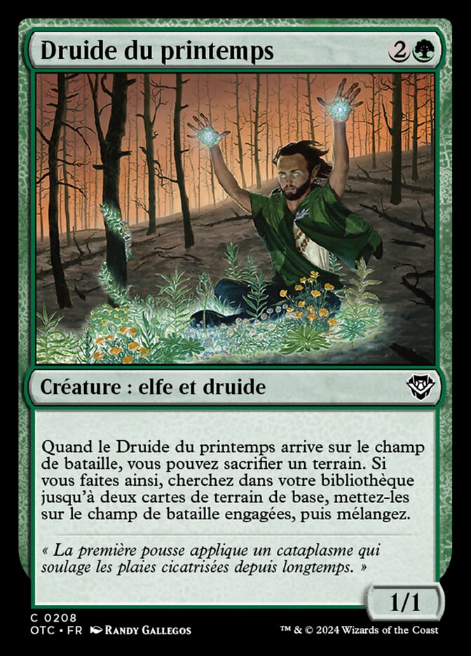 Druide du printemps
