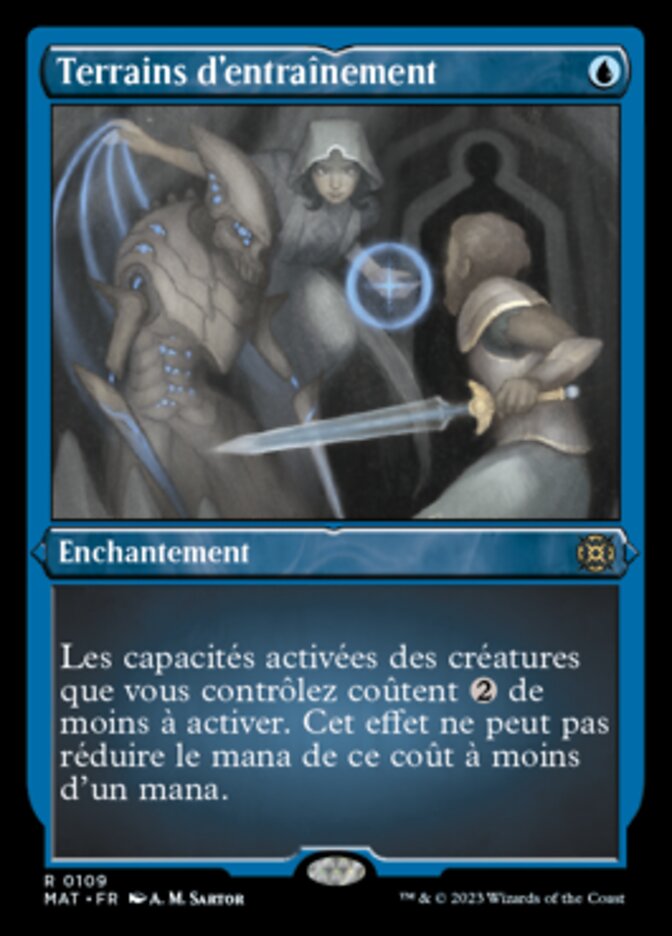 Terrains d'entraînement