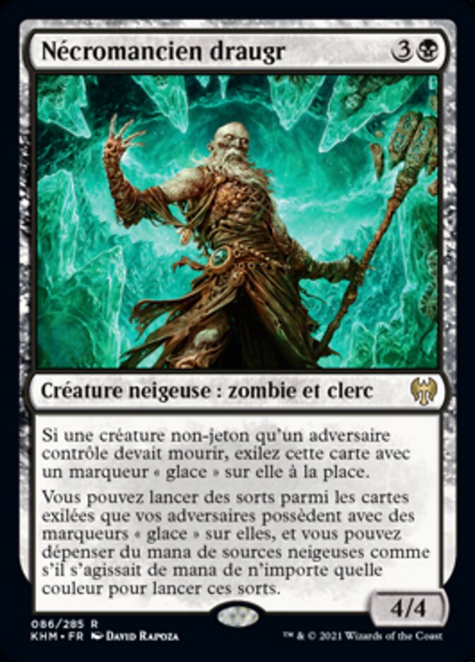 Nécromancien draugr