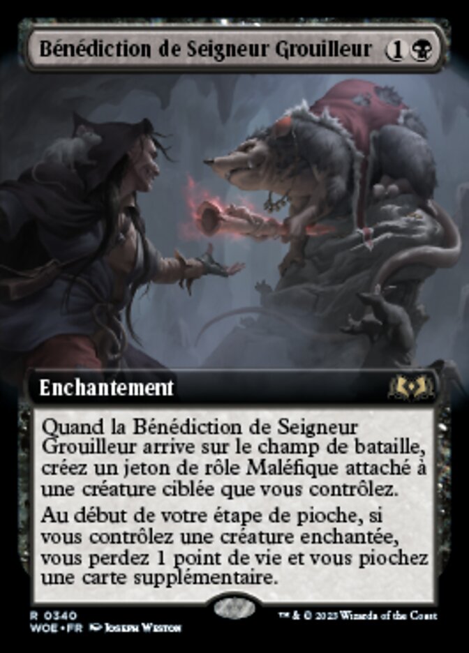 Bénédiction de Seigneur Grouilleur