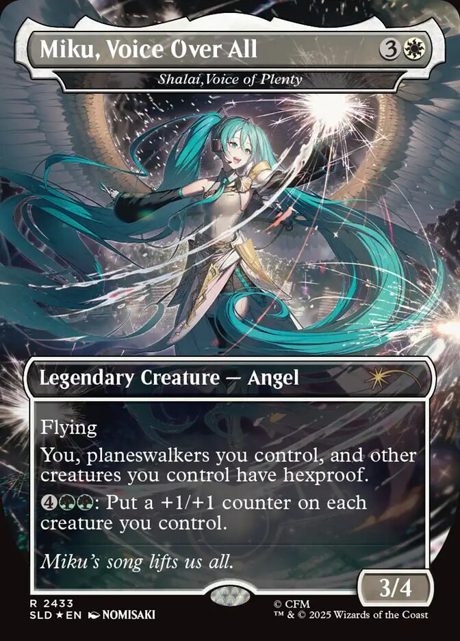 Shalai, Voice of Plenty
