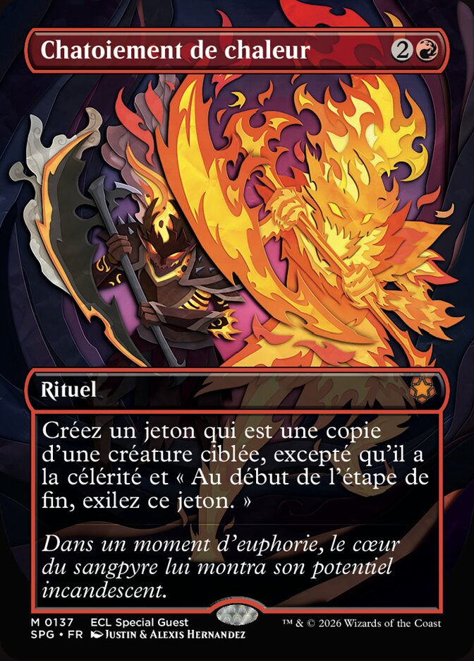 Chatoiement de chaleur