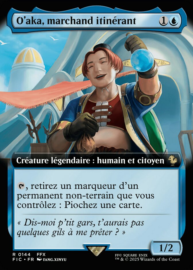 O'aka, marchand itinérant