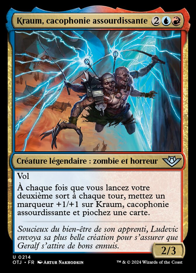Kraum, cacophonie assourdissante