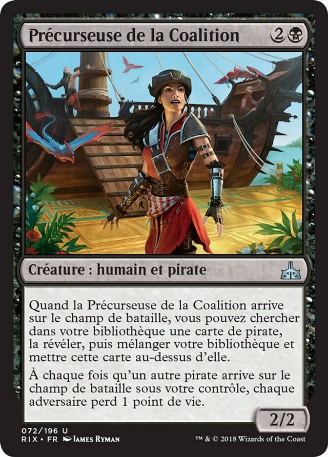 Précurseuse de la Coalition