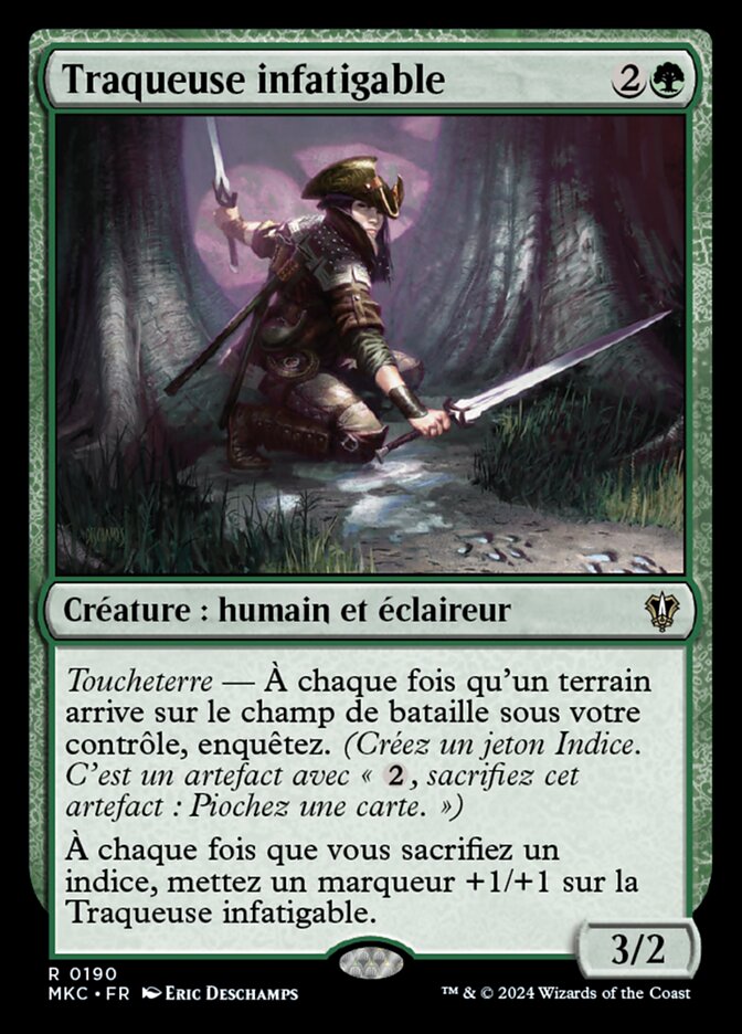 Traqueuse infatigable