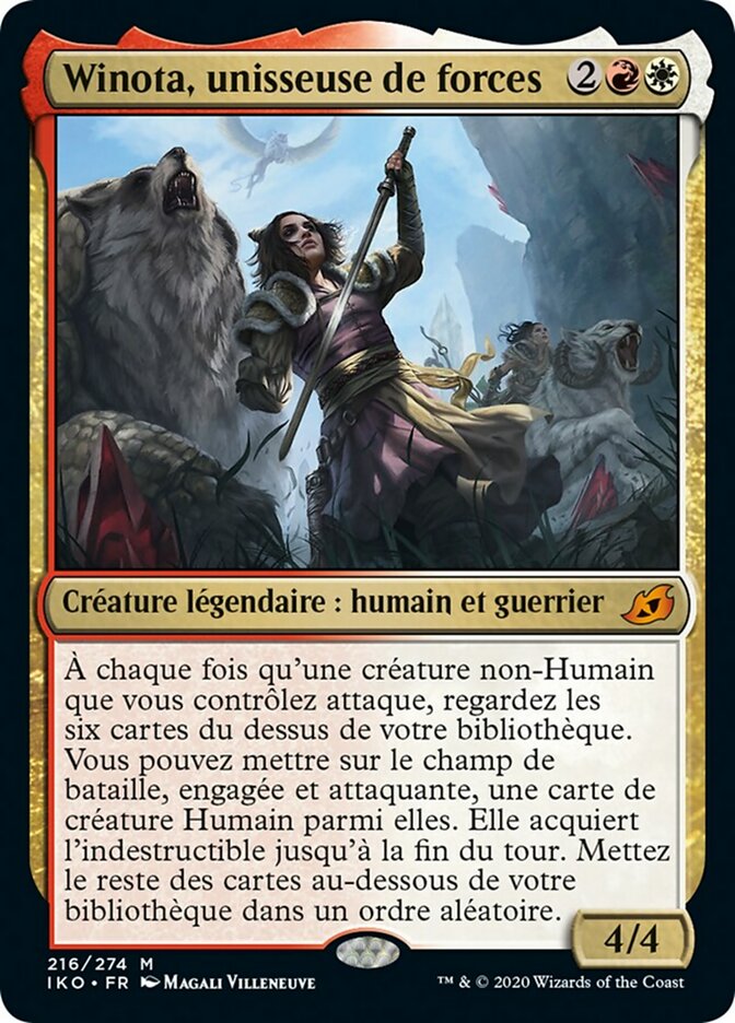 Winota, unisseuse de forces