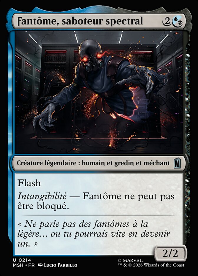 Fantôme, saboteur spectral