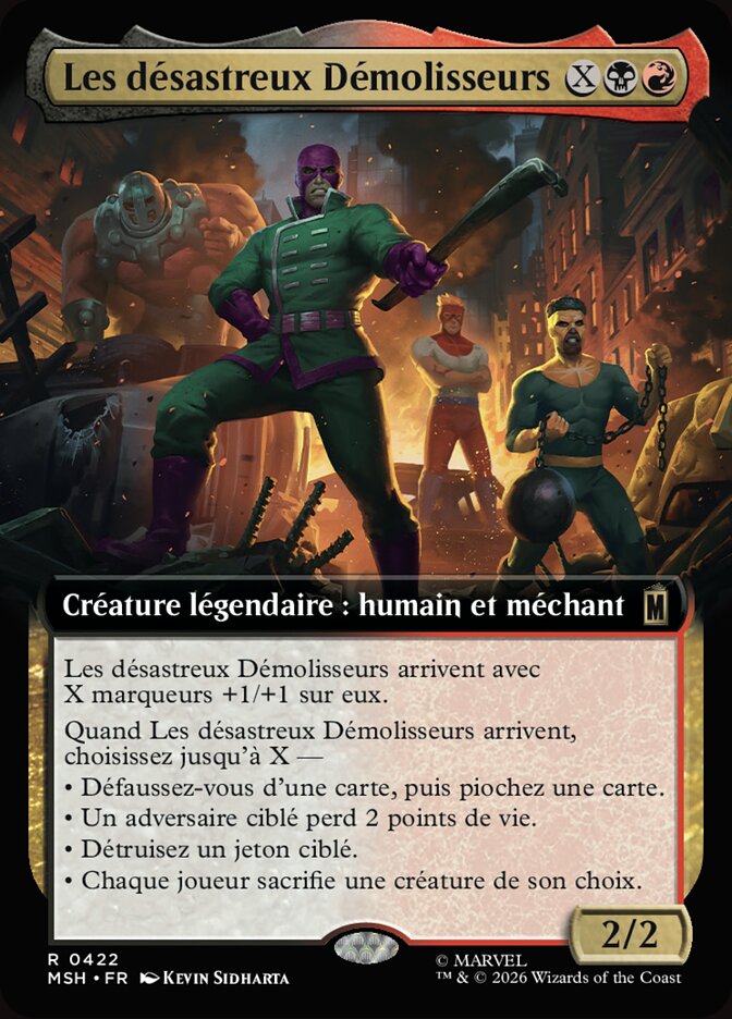 Les désastreux Démolisseurs