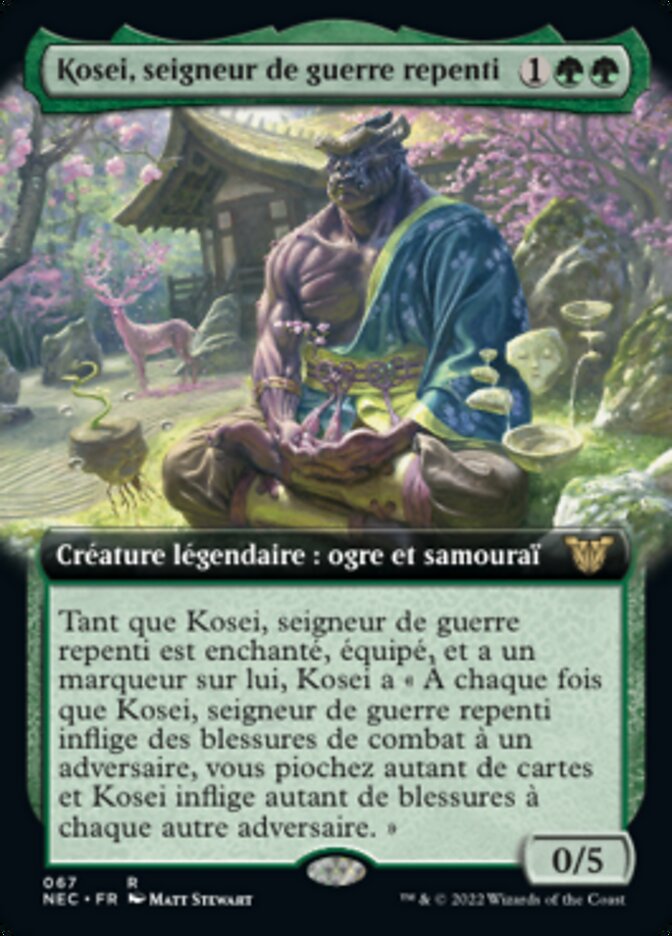 Kosei, seigneur de guerre repenti