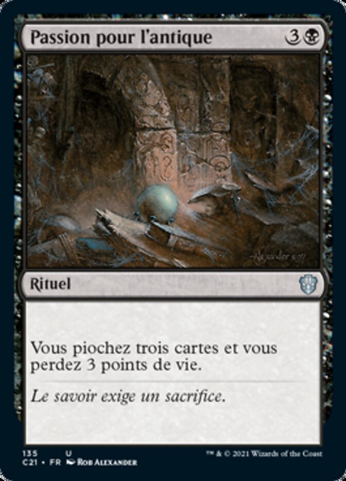 Passion pour l'antique