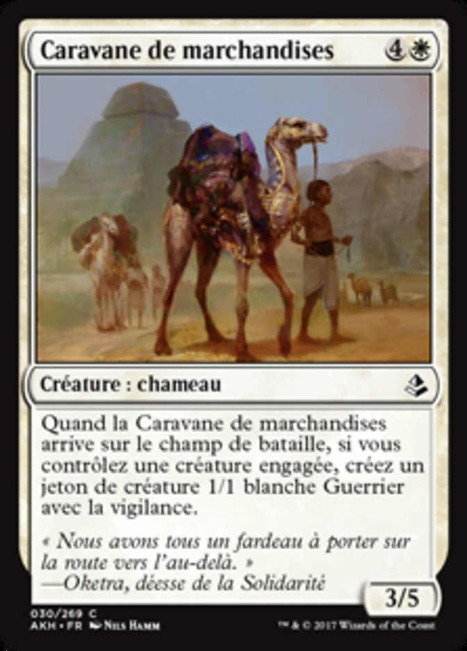 Caravane de marchandises