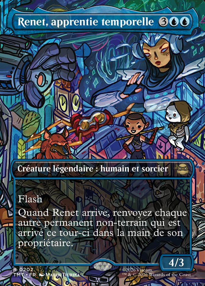 Renet, apprentie temporelle