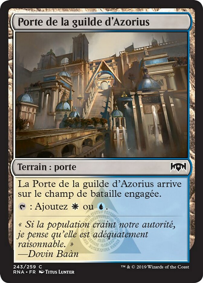 Porte de la guilde d'Azorius