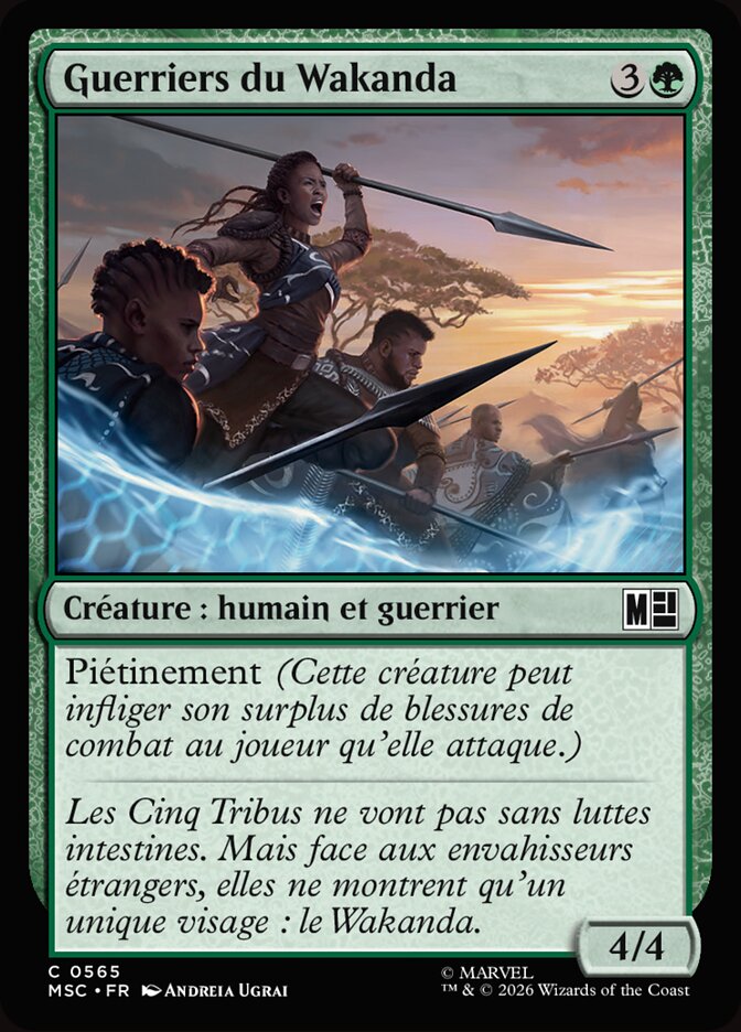 Guerriers du Wakanda