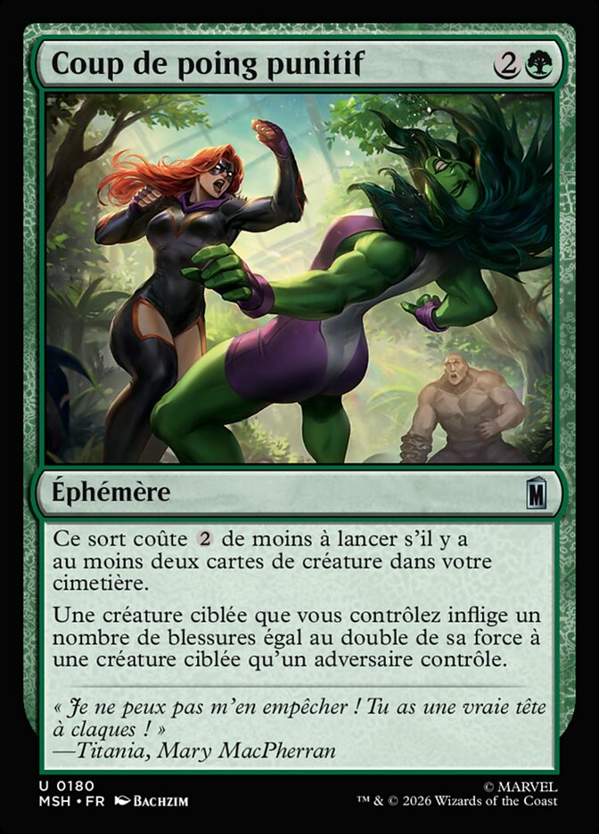 Coup de poing punitif
