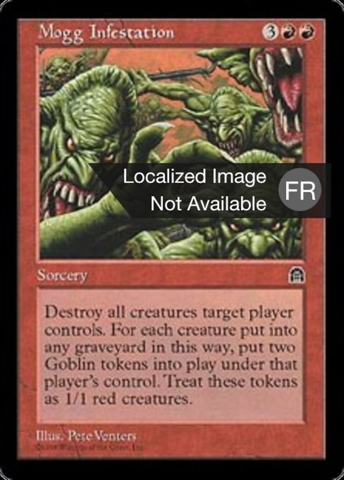 Infestation de moggs